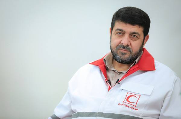 خدمت به زائران؛ ادامه راه شهیدان / پیام رئیس جمعیت هلالاحمر به خادمان داوطلب هلالاحمر در آستان قبله هشتم