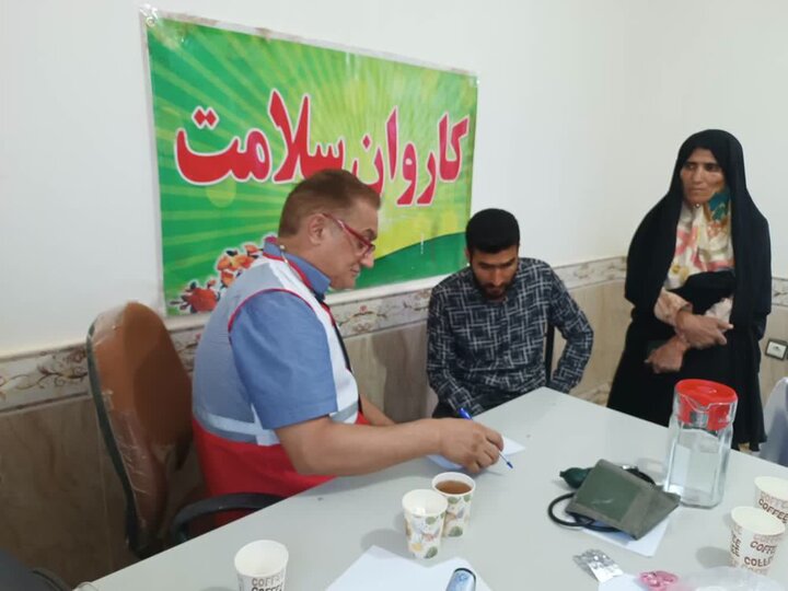 خدمت داوطلبانه هلال احمر با اعزام 400 کاروان سلامت به مناطق محروم/اینفوگرافی
