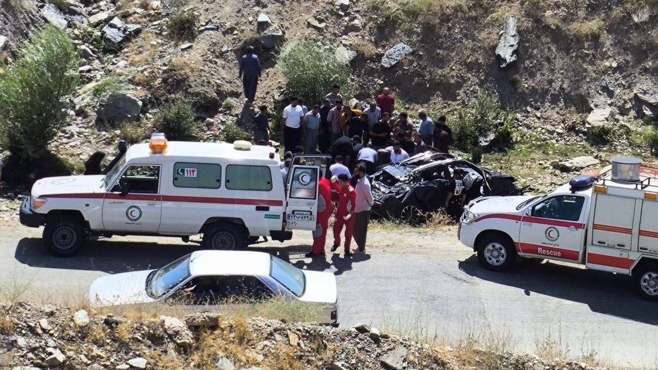 سقوط مرگبار تیگو ۷ به دره در محور بانه ـ سقز؛ ۴ کشته و ۲مصدوم بجای گذاشت