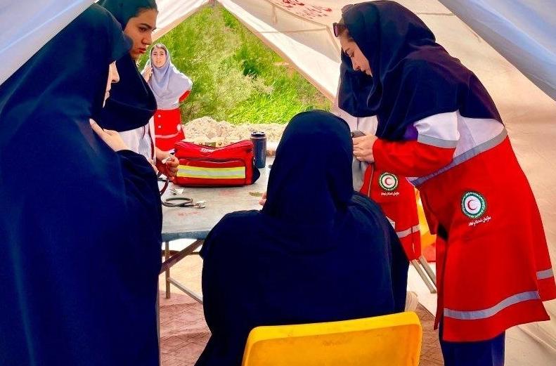 تمهیدات هلالاحمر برای پوشش امدادی مراسم تشییع رهبر شهید در مشهد/فیلم