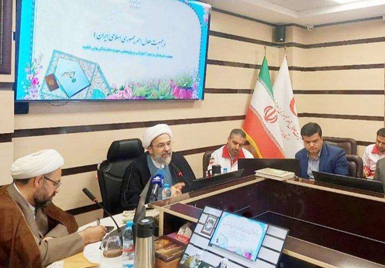 آمادگی همهجانبه معاونت فرهنگی حوزه نمایندگی ولیفقیه هلالاحمر برای خدمترسانی در مراسم تشییع پیکر مطهر رهبر شهید
