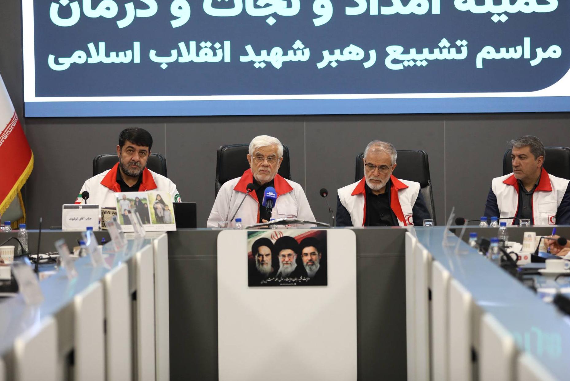 اعلام آمادگی هلالاحمر برای خدمترسانی در مراسم تشییع رهبر شهید انقلاب اسلامی در ایران و عراق