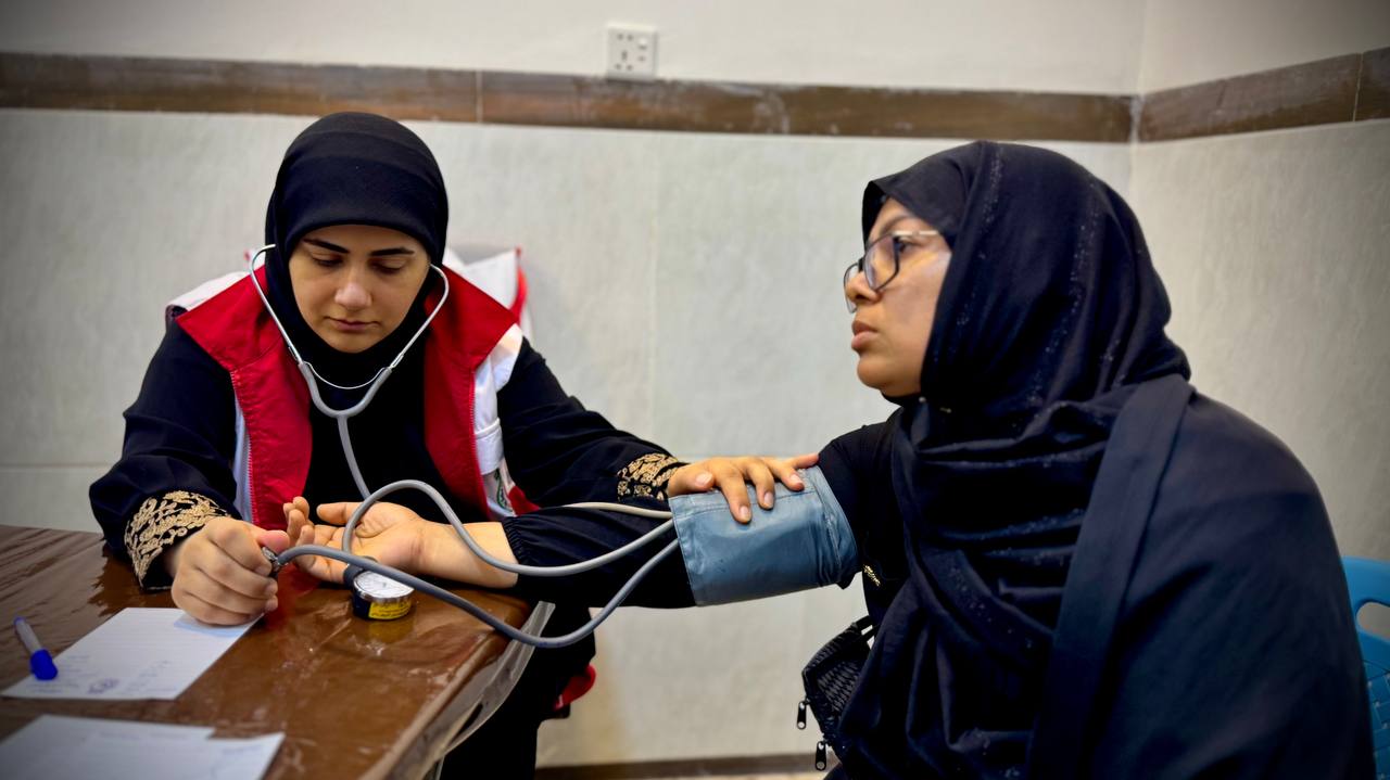 فرمانده قرارگاه نجف اشرف: هوشمندسازی خدمات سلامت، محور راهبردهای جدید هلال‌احمر در اربعین حسینی است