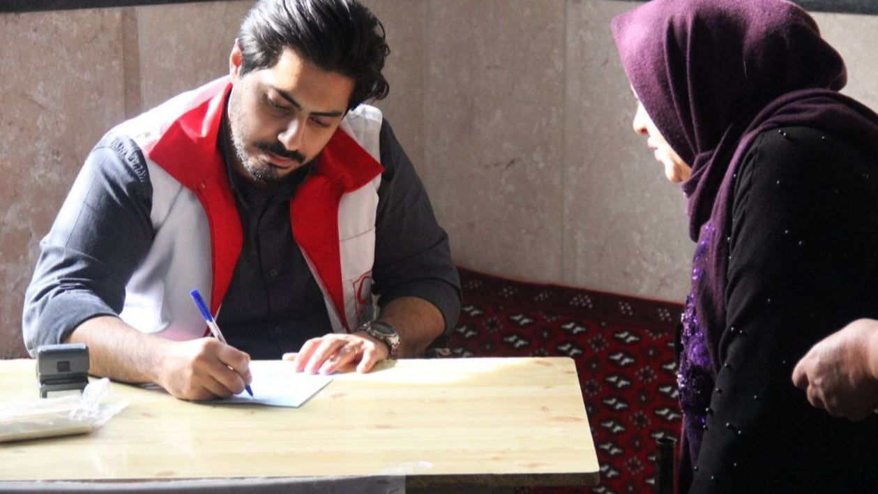 بهره مندی 430 نفر از خدمات نذر خدمت هلال احمر در فامنین