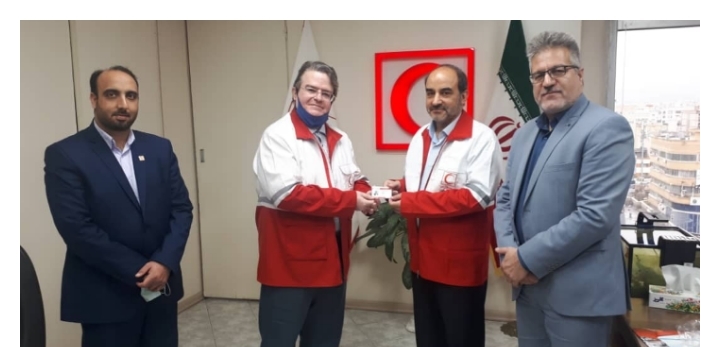 دیدار نماینده منتخب شهرستانهای گناباد و بجستان با مدیرعامل هلالاحمر خراسان رضوی