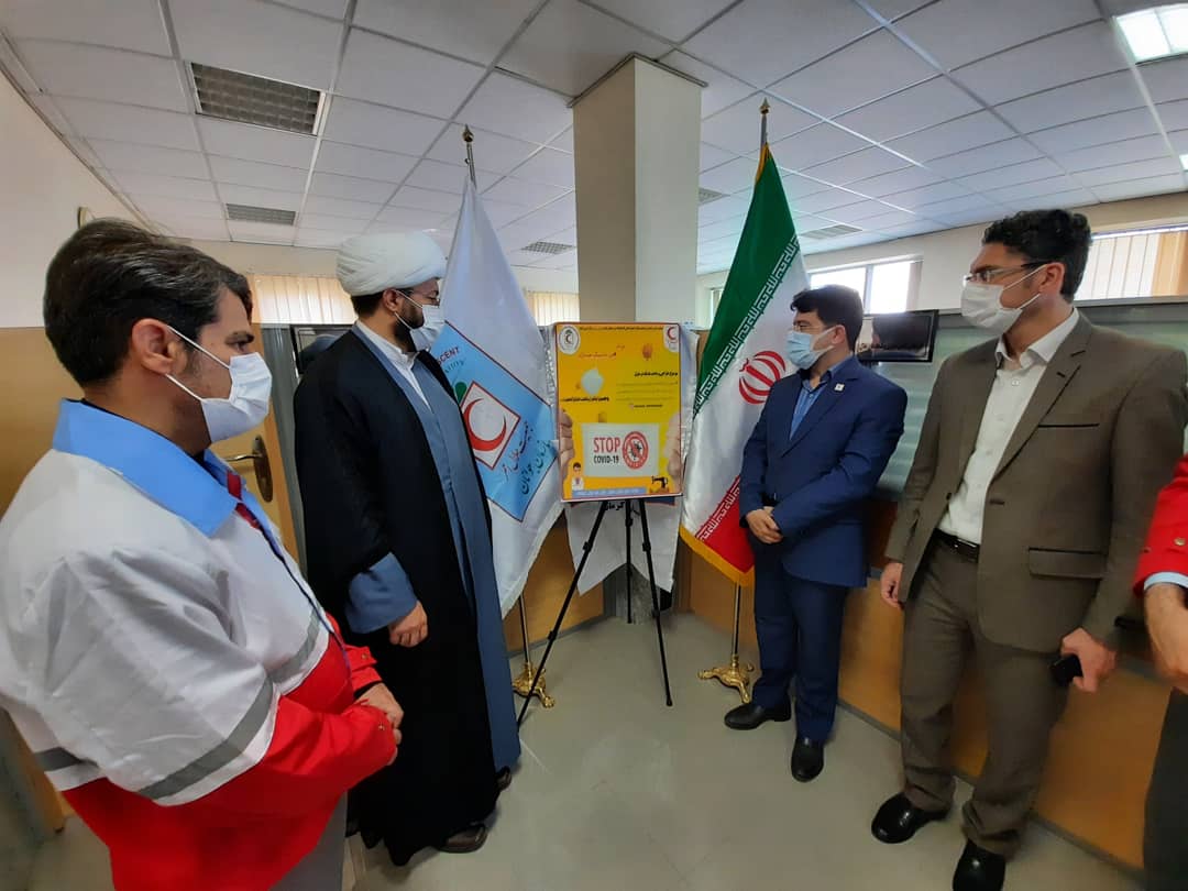 طرح پویش «من ماسک می سازم» در کرمانشاه رونمایی شدم