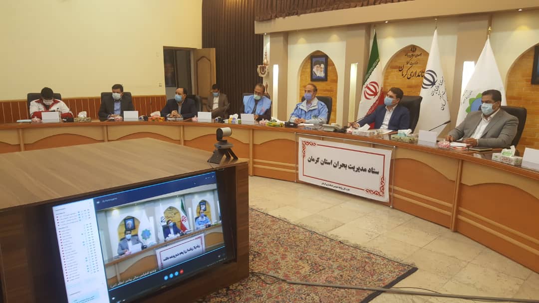 آماده باش جمعیت هلال احمر کرمان در پی وقوع بارشهای آینده