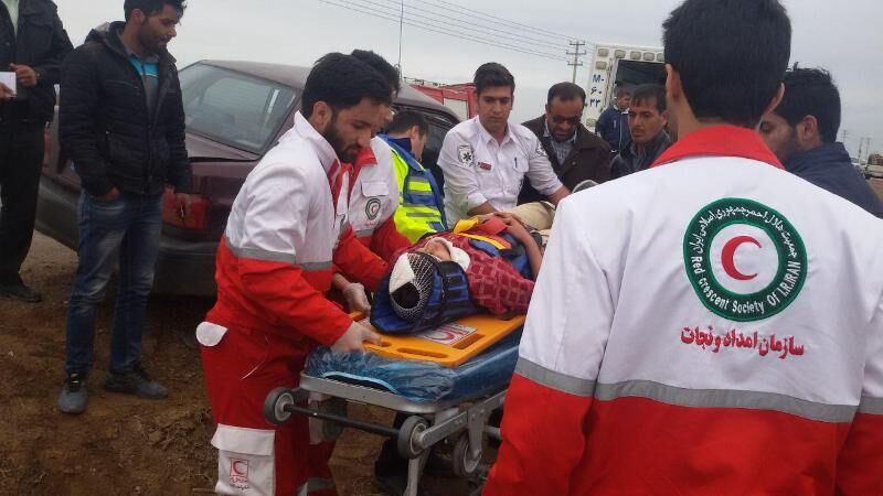 معاون عملیات سازمان امداد و نجات خبر داد: ارائه خدمات امدادی به یک هزار و 115 آسیب دیده حوادث در هفته گذشته