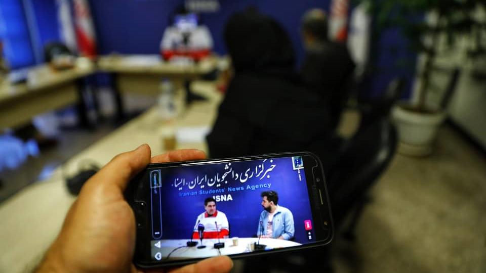 بازدید رئیس جمعیت هلال احمر از خبرگزاری ایسنا/گزارش تصویری