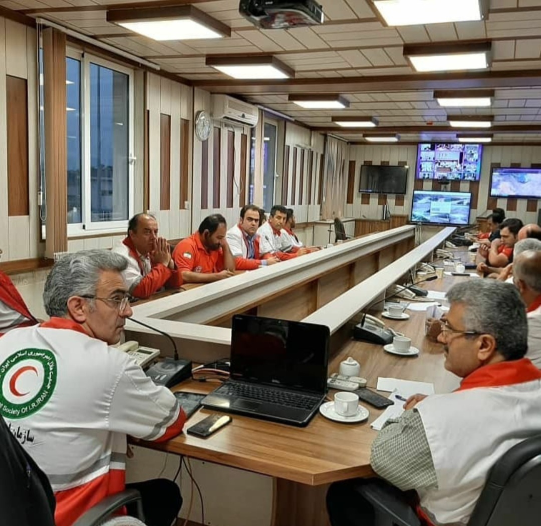 آماده باش هلالاحمر مازندران در پی اعلام مانور ساعت صفر در شهمیرزاد
