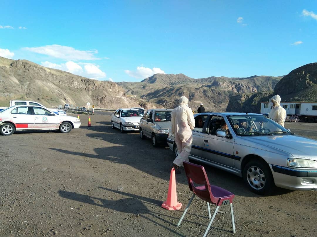 پایش، غربالگری و تب سنجی بیش از۱۶۰ هزارنفر در پایگاه های بازرسی سلامت اردبیل