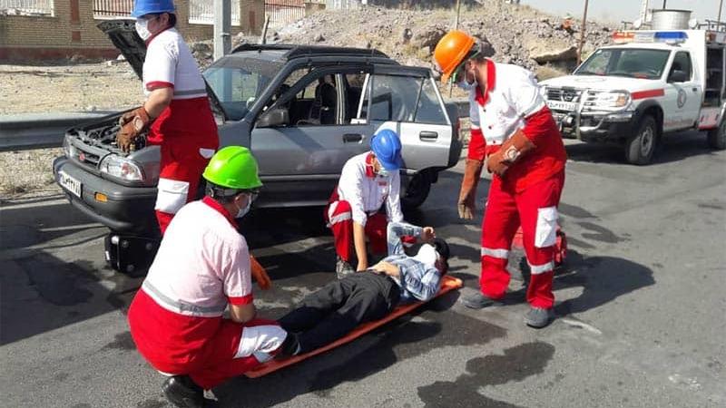 امدادرسانی به 2 هزار و ۳۷۵ نفر در حوادث جادهای استان خراسان رضوی