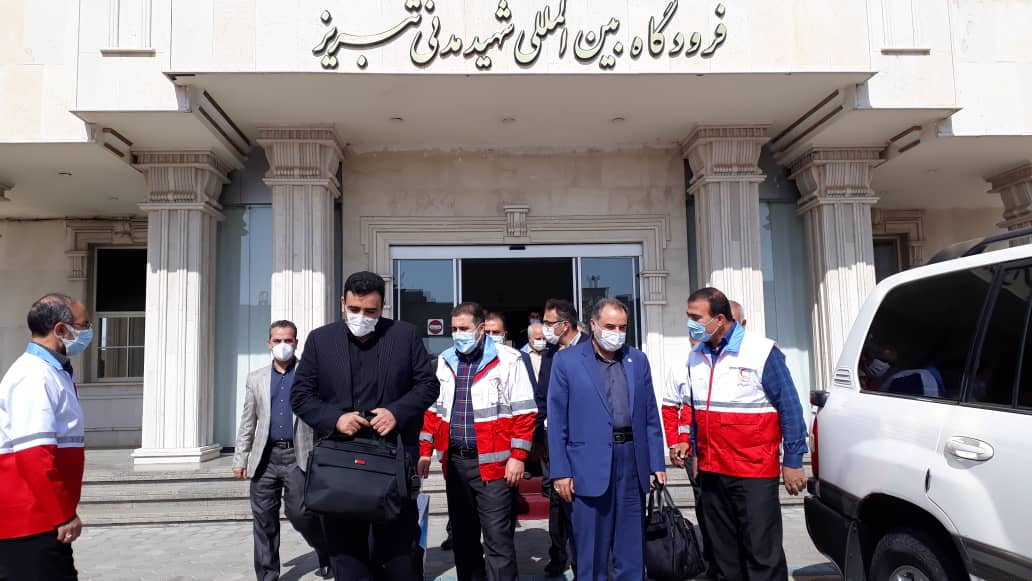سفر رئیس سازمان جوانان هلال احمر به آذربایجان شرقی 