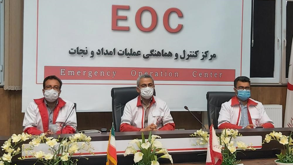 آماده باش شعب مرزی جمعیت هلال احمر فارس با استان بوشهر در پی زلزله 9 / 5 ریشتری گناوه