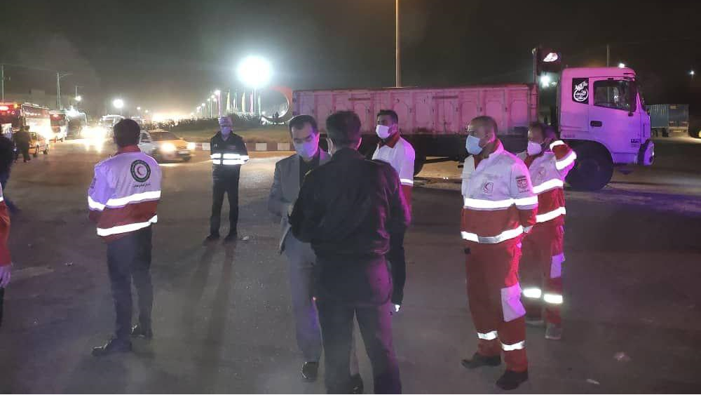 امدادرسانی به 626 گرفتار طوفان شن در خراسانشمالی