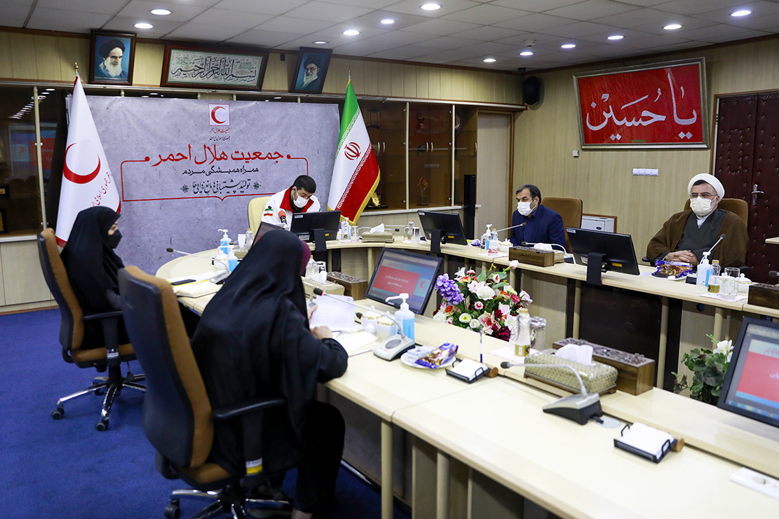 شورای مدیران جمعیت هلال‌احمر ایران/ گزارش تصویری