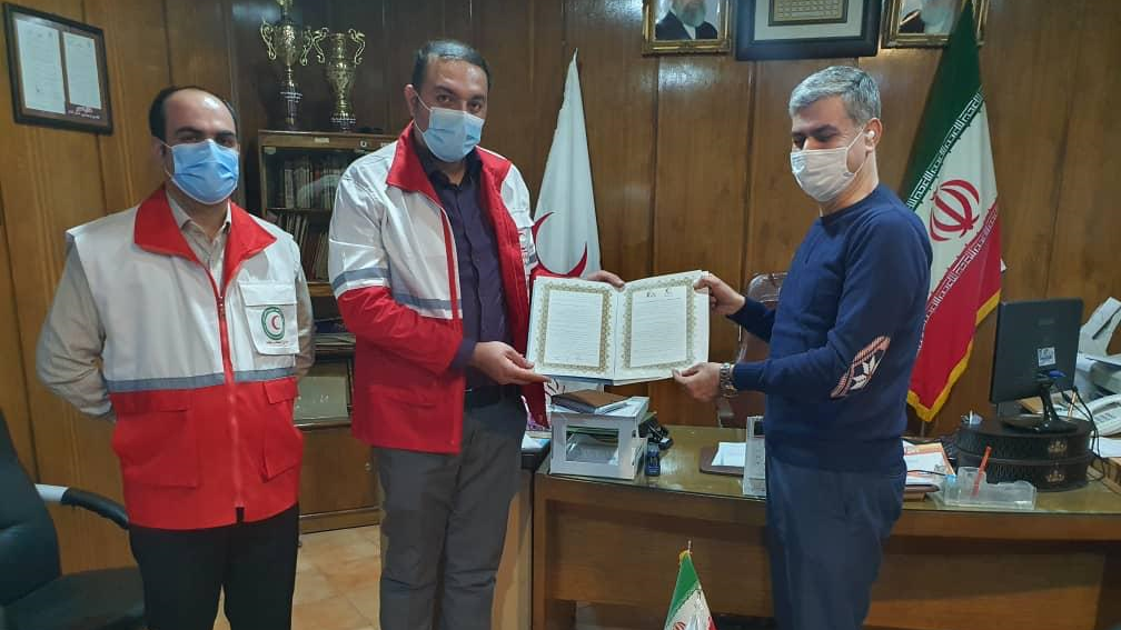 انعقاد تفاهمنامه همکاری هلالاحمر با هیات کوهنوردی استان مرکزی