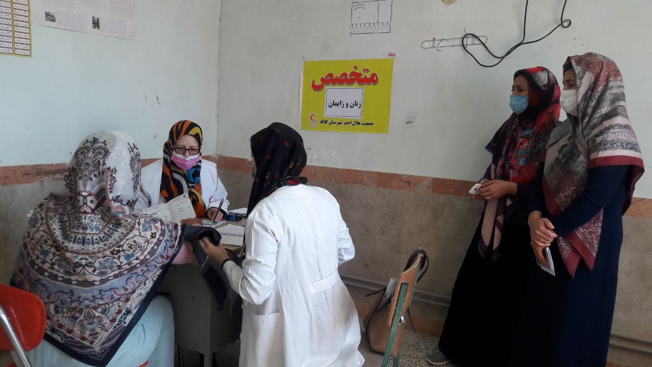 بهرهمندی ۲۲۰ نفر از روستاییان اوقچیکوچک از خدمات کاروان سلامت هلالاحمر گلستان