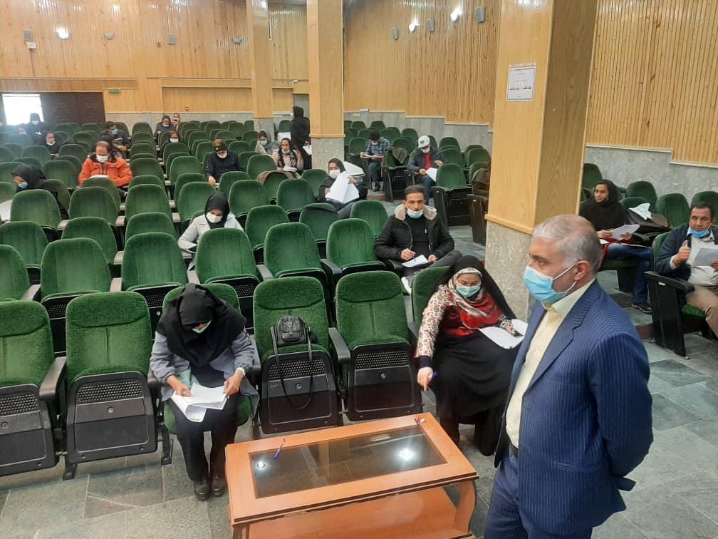 آزمون تربیت مربی پایه با حضور بیش از ۲۰۰ داوطلب در هلال احمر استان مرکزی برگزار شد