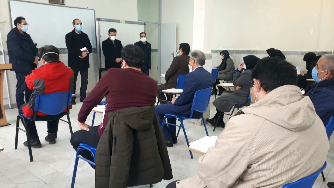 برگزاری آزمون استانی دوره بازآموزی مربیان امداد و کمک های اولیه و پیش بیمارستانی در اردبیل