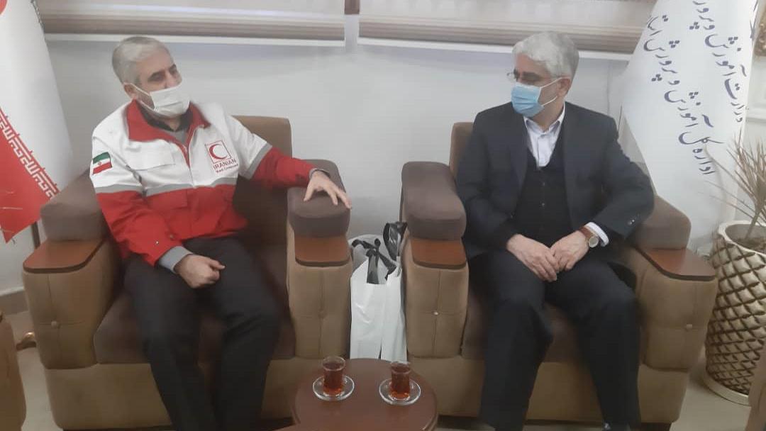 امضای شیوه نامه همکاری میان هلالاحمر گیلان و اداره کل آموزش و پرورش استان