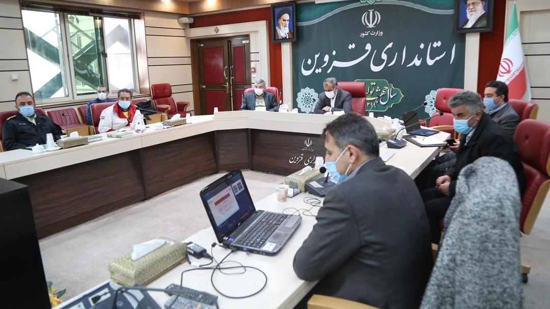 تقدیر از عملکرد هلالاحمر قزوین در ستاد استانی پیشگیری و مقابله با بیماری کرونا