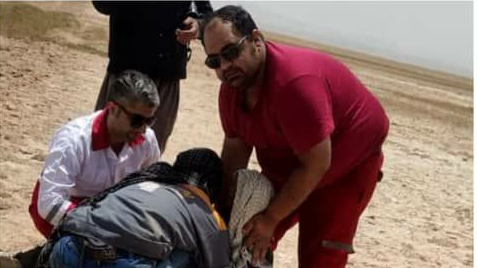  نجات فرد گمشده در بوئینزهرا