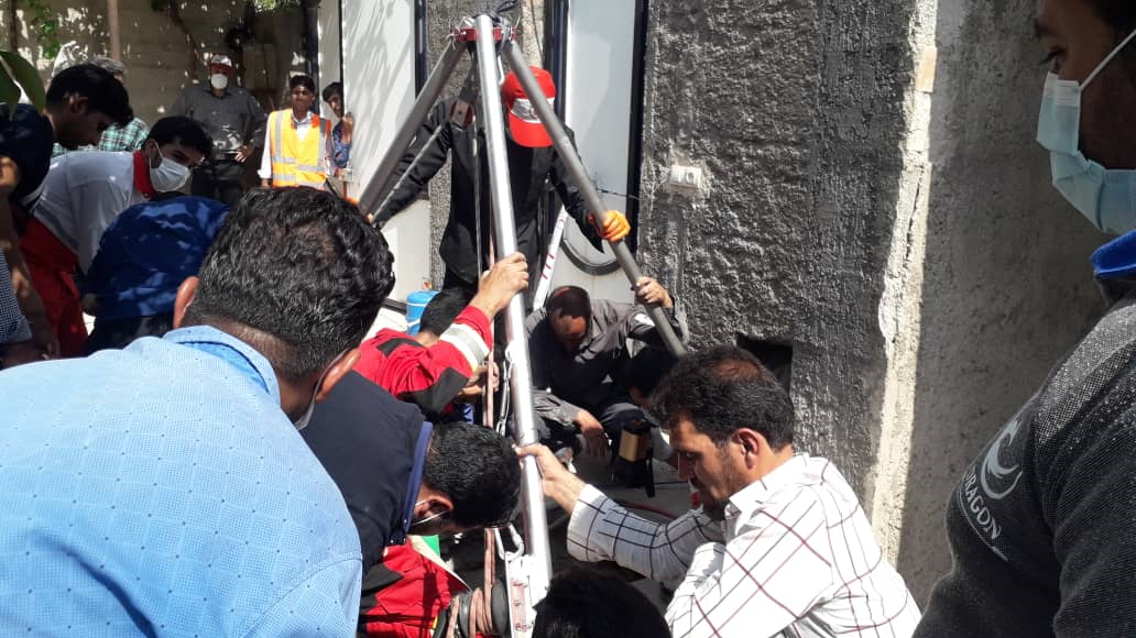 گازگرفتگی در چاه، جان 3 نفر را گرفت