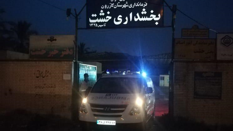 وضعیت در خشت عادی شد/امشب هلالاحمر فارس آماده باش است
