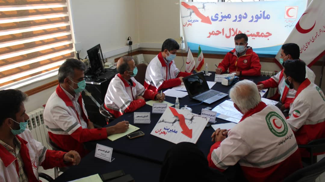 برگزاری مانور زلزله در شهرستان طارم