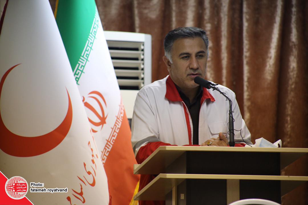 آئین توزیع ۴۰ دستگاه اکسیژن ساز خانگی اهدایی خیرین برای تجهیز بانک امانات پزشکی شعب جمعیت هلال احمر استان تهران برگزار شد