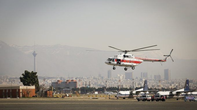 بالگردهای هلال احمر برای نوروز به آمادهباش درآمد