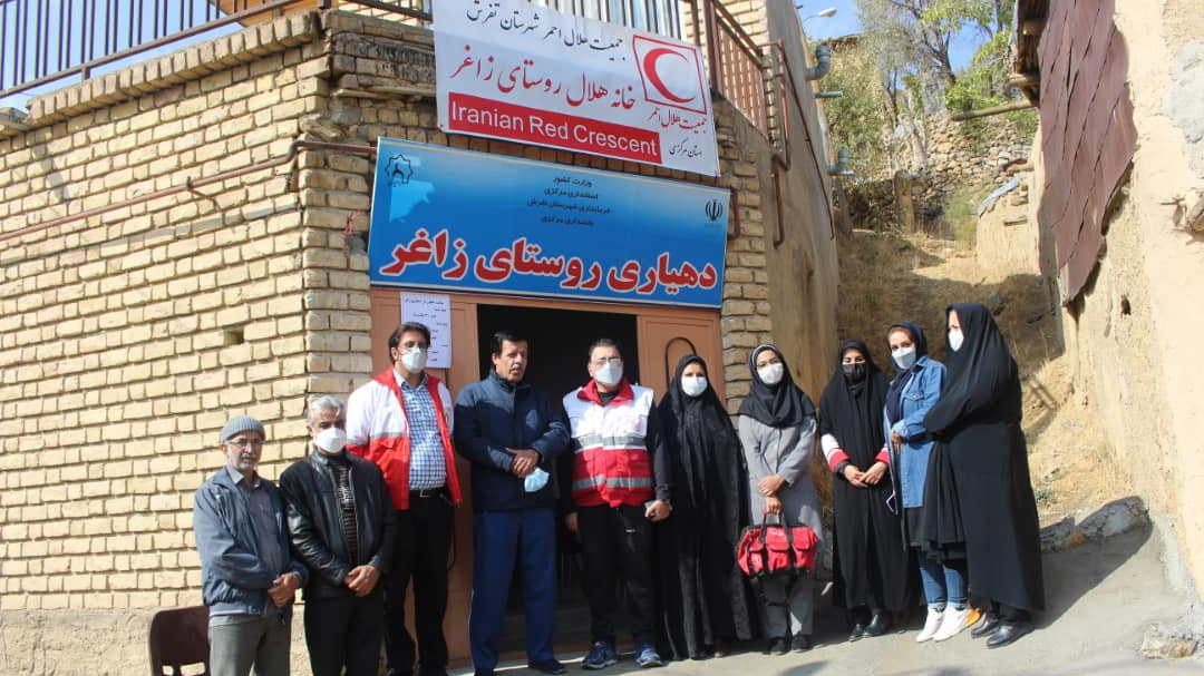 افتتاح خانه هلال روستای زاغر در تفرش
