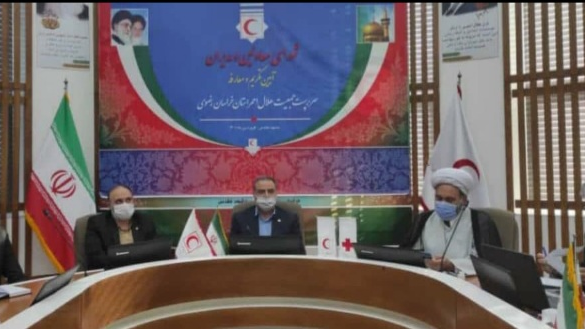 مراسم معارفه سرپرست جمعیت هلال احمر خراسان رضوی برگزار شد