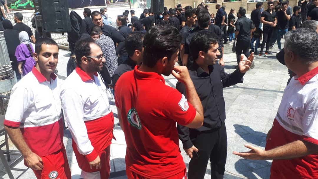 اقدامات جمعیت هلال احمر در پوشش امدادی مراسم تاسوعا و عاشورای حسینی ۱۴۰۱