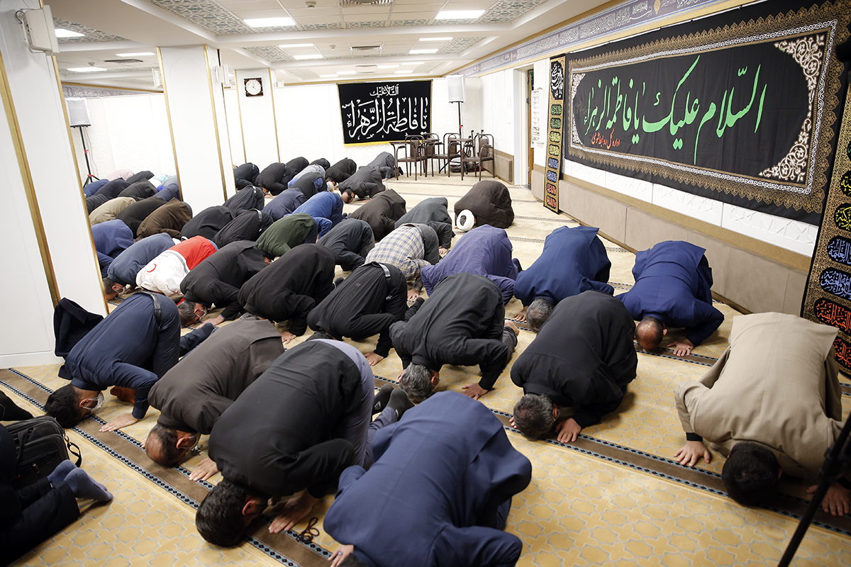 مراسم شهادت حضرت فاطمه (س) در ساختمان صلح جمعیت هلال احمر/گزارش تصویری