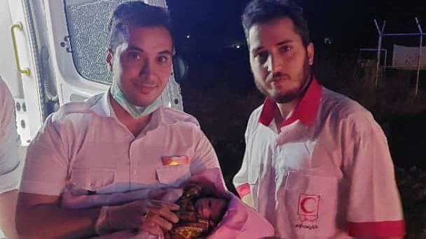 بامداد امروز یک نوزاد در آمبولانس هلالاحمر گلستان متولد شد