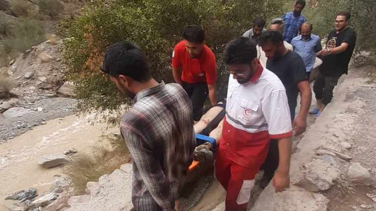 جستوجو و نجات 4 مفقودی متاثر از سیل در چترود و ماهان استان کرمان