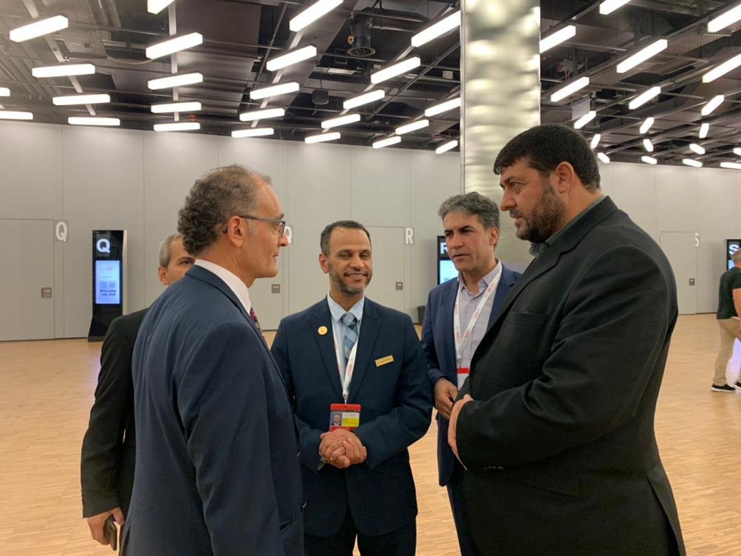 دکتر کولیوند با رئیس جمعیت ملی عربستان دیدار کرد 