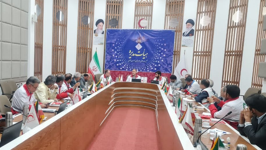 بررسی وضعیت مولدسازی املاک هلالاحمر خراسان رضوی با حضور دبیرکل جمعیت