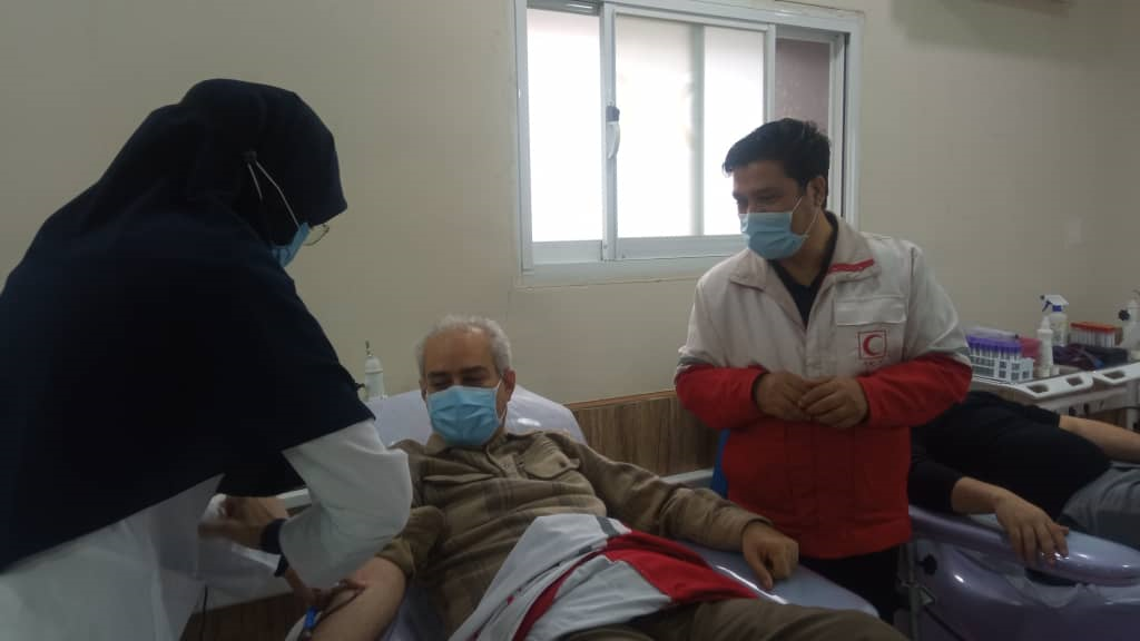 134 عضو هلال‌احمر در گیلان خون‌ اهدا کردند