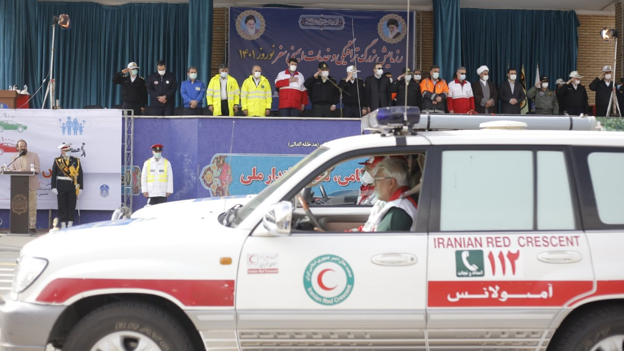دکتر کولیوند در رزمایش بزرگ ترافیکی و خدمات ایمنی سفر در نوروز 1401: با همه توان در خدمت مسافران نوروزی هستیم