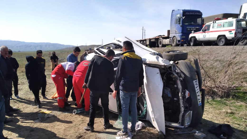 رشد ۳۷ درصدی عملیات نجات مصدومان تصادفات جادهای در ۲۵ و ۲۶ اسفند ۱۴۰۰