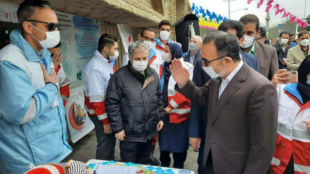 استاندار خراسان رضوی از خدمات بشردوستانه جوانان هلال احمر در نوروز تقدیر کرد