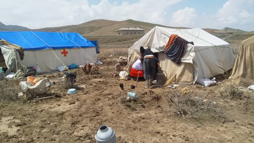 امدادرسانی به عشایر سیل زده در هشترود استان آذربایجان شرقی