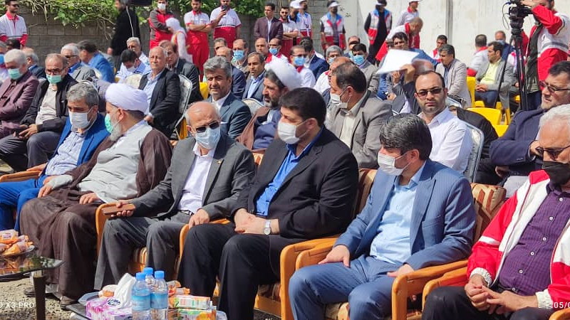 رئیس جمعیت هلال احمر به مازندران سفر کرد