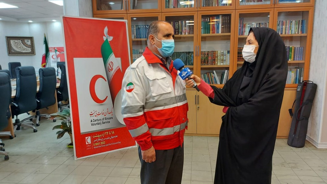تشریح اقدامات جمعیت هلال‌احمر چهارمحال بختیاری در جمع خبرنگاران