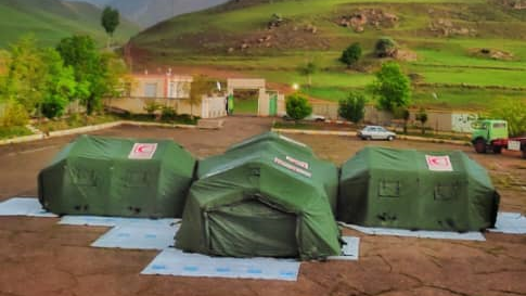 بهره‌مندی ۸۴۰ نفر از خدمات واحد بهداشت و درمان اضطراری آذربایجان شرقی در مناطق کم‌برخوردار ورزقان