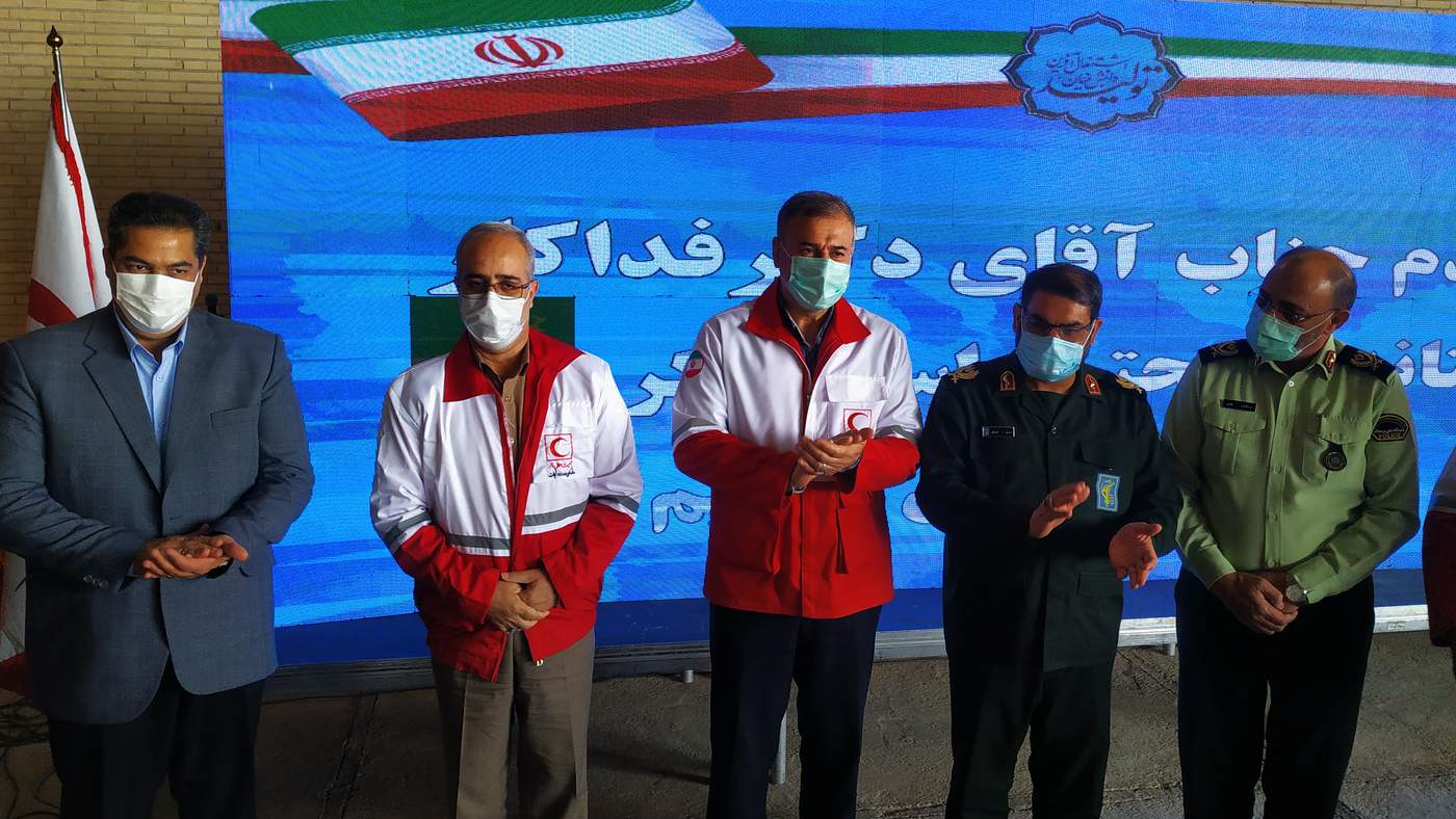 استاندار کرمان عضو داوطلب جمعیت هلالاحمر شد