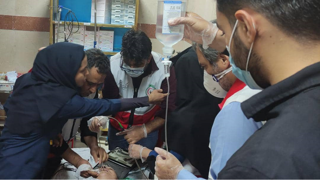 زائر دچار ایست قلبی با تلاش تیم‌ درمان هلال‌احمر در نجف احیا شد